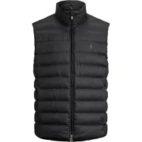 Ralph Lauren für Herren. 710B20425001 Colden faltbare Daunenweste in Schwarz (XXL), Lässig, Polyester