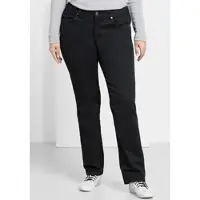 Sheego Stretch-Hose in schwarz | Gr.: 108