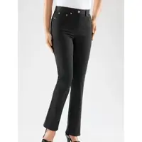 Casual Looks 5-Pocket-Jeans , Damen, Gr. 54, Normalgrößen, schwarz, 98% Baumwolle, 2% Elasthan, unifarben, lang, Jeans 5-Pocket-Jeans