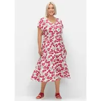 Sheego Druckkleid "Druckkleid"