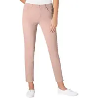 Ascari Stretch-Jeans , Damen, Gr. 235, Extrakurzgrößen, rosa (rosé), 91% Baumwolle, 6% Polyester, 3% Elasthan, unifarben, lang, Jeans Stretch-Jeans