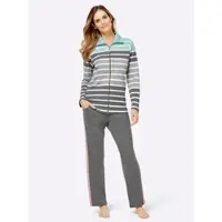 Witt Weiden Hausanzug in grau-mint | Gr.: 44-46