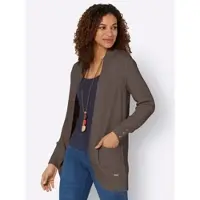 Witt Weiden Strickjacke in dunkeltaupe | Gr.: 40