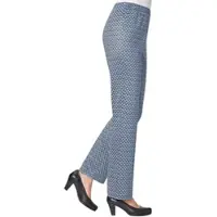 Witt Weiden Jersey-Hose in marine-gemustert | Gr.: 54