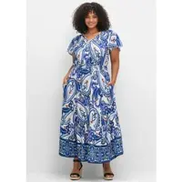 Sheego by Joe Browns Druckkleid in offwhite-gemustert | Gr.: 44