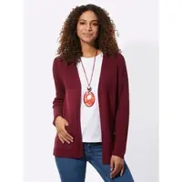 Witt Weiden Strickjacke in dunkelrot | Gr.: 42