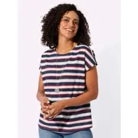 Casual Looks WITT WEIDEN Ringelshirt in marine-ecru-bedruckt | Gr.: 52
