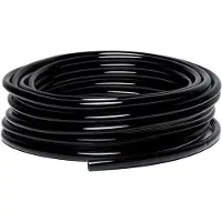 OEM PVC-Wasserschlauchverschluss mit flexiblem Trinkwasserhahn - 10 Meter Länge - schwarz