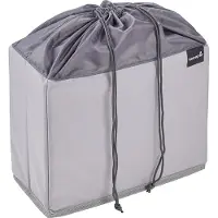 Keeeper Faltbox "neo, faltbarer Einkaufsorganizer für Klappboxen", grau (graphite), B:31,5cm H:26,5cm T:15cm, Polyethylenterephthalat (PET), Aufbewahrungsboxen, Faltbox, aus recycelten PET-Flaschen