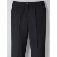 Come on Webhose , Damen, Gr. 40, Normalgrößen, schwarz, 53% Polyester, 43% Schurwolle, 4% Elasthan, unifarben, lang, Hosen Webhose