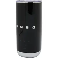 Smeg Kompakter Milchaufschäumer Schwarz (MFF02BLEU)