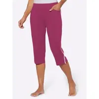 Sieh an! Capri-Freizeithose in malve | Gr.: 48