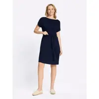 Sieh an! Jersey-Kleid in marine | Gr.: 50