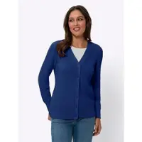 Sieh an! Strickjacke in royalblau | Gr.: 54