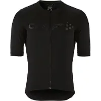 Craft - Endur Logo Jersey - Radtrikot Gr M schwarz