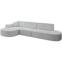 ALTDECOR Ecksofa in L-Form MARI-L2 - 328x171x79,5 cm Grau - Corner Sofa Bett Eckcouch Couch Wohnlandschaft Cauchsofa