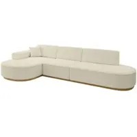 ALTDECOR Ecksofa in L-Form MARI-L2-v2 - 328x171x83 cm Beige - Corner Sofa Bett Eckcouch Couch Wohnlandschaft Cauchsofa