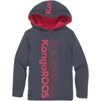 Kangaroos Kapuzenshirt "Kleine Jungen", Jungen, Gr. 116/122, blau (marine), Obermaterial: 100% Baumwolle, bedruckt, Basic, Shirts Kapuzenshirt, Langarm, Basic-Passform, bedruckt, aus 100% Baumwolle