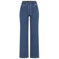 Kangaroos Comfort-fit-Jeans , Damen, Gr. 42, N-Gr, blau (blau washed), Denim/Jeans, Obermaterial: 72% Baumwolle, 26% Polyester, 2% Elasthan, Basic, comfort fit lang, Jeans Comfort-fit-Jeans