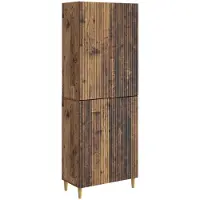 Syfax Schrankset 2 stk. Altholz Holzwerkstoff