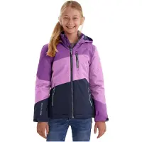 Killtec Mädchen Lynge Grls Jckt B Funktionsjacke Mit Kapuze, dunkelorchidee, 128
