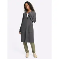 HEINE Strickjacke in anthrazit-meliert | Gr.: 48