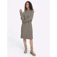 HEINE Strickkleid in taupe-meliert | Gr.: 44