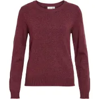 Vila Viril Rundhals Strickpullover
