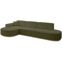 ALTDECOR Ecksofa in L-Form MARI-L2-v2 - 328x171x83 cm Grün - Corner Sofa Bett Eckcouch Couch Wohnlandschaft Cauchsofa