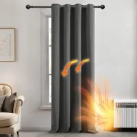 OEM Zonwerende Rolgordijnen Lichtgrijs 132x274 cm
