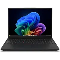 Lenovo ThinkPad T16 Gen 5 Intel Intel Core Ultra 7 355 Prozessor LPE-Kerne bis zu 3,50 GHz P-Kerne bis zu 4,70 GHz, Windows 11 Pro 64, 512 GB SSD M.2 2280 PCIe 4.0 TLC Opal