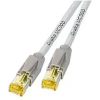 Efbe-Schott EFB Elektronik 1.5m, RJ45, 1,5 m, Cat6a, RJ-45, RJ-45, Grau