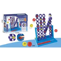 Halay Draaiendes 4 auf einen Schlag - Line Up 4 Spin Familienspiel für Kinder ab 8 Jahren, strategisches Brettspiel für 2 Spieler