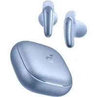 Anker Soundcore Liberty Buds, kabellose In-Ear-Kopfhörer, halb offen, mit Geräuschunterdrückung (ANC), Akkulaufzeit 30 Stunden, Bluetooth 6.1, blau