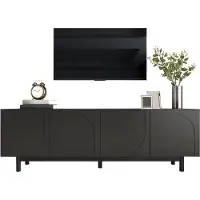 OEM Schwarz TV-Couch mit verstellbaren Platten, lichtgewicht, TV-Stand
