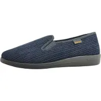 Fischer Markenschuh Fischer Markenschuhe Frank Herrenschuhe Hausschuhe Blau Freizeit