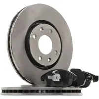 MAPCO Bremsenset Vorne Bremsscheiben Beläge Satz passend für PEUGEOT 5008 (0U, 0E) 283mm