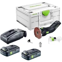 Festool OFKC 500 R3 EB-Basic Akku Kantenfräse 18 V 10 mm Brushless + 2x Akku 4,0 Ah + Ladegerät + Systainer