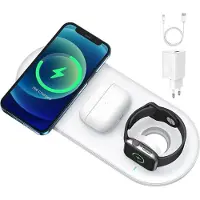 JOYROOM 20W 3in1 Qi Ladegerät für AirPods Telefon Kopfhörer + USB Typ C Kabel
