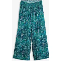 Bonprix aus reiner Viskose, Loose Fit, sehr weites Bein, Paisley-Alloverprint