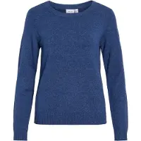 Vila Viril Rundhals Strickpullover