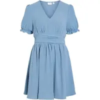 Vila Virella Kurzärmeliges Minikleid
