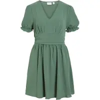 Vila Virella Kurzärmeliges Minikleid
