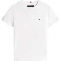 Tommy Hilfiger T-Shirt "ESSENTIAL COTTON TEE S/S" mit Logostickerei
