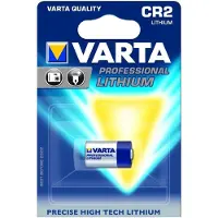 Varta 1x 3V CR 2, Lithium, Zylindrische, 3V, 2,7 cm, 1,56 cm, 11g