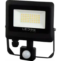 LED line LITE Floodlight PHOTON 30W | IP65 Schutzart | 4000K Neutralweiß Licht | 3000lm 13,9 x 17,3 x 6,3cm | mit Bewegungsmelder