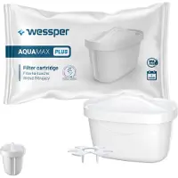 Wessper Premium PLUS Filter für Dafi Unimax Brita Maxtra +, Adapter inklusive