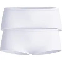 Calida Slip "Slip Sleek Skin Hipster Slip 2P 2er Pack", Damen, Gr. 44-46, weiß, Obermaterial: 73% Polyamid PA. 27% Elasthan EL., Unterhosen Slip