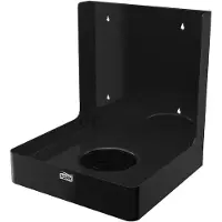 Tork Kartonhalterung für Innenabrollung, W3, Robuste Wandhalterung für Kombirollen im Karton, Maße (H x B x L): 36 x 29 x 28,5 cm, Farbe: schwarz
