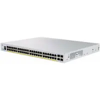 Cisco CBS350-48FP-4X, Managed, L2/L3, Gigabit Ethernet (10/100/1000), Rack-Einbau